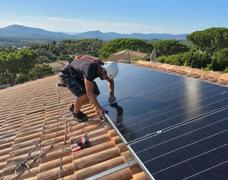 Installateur panneaux solaires Bonneville — pose photovoltaïque sur toiture
